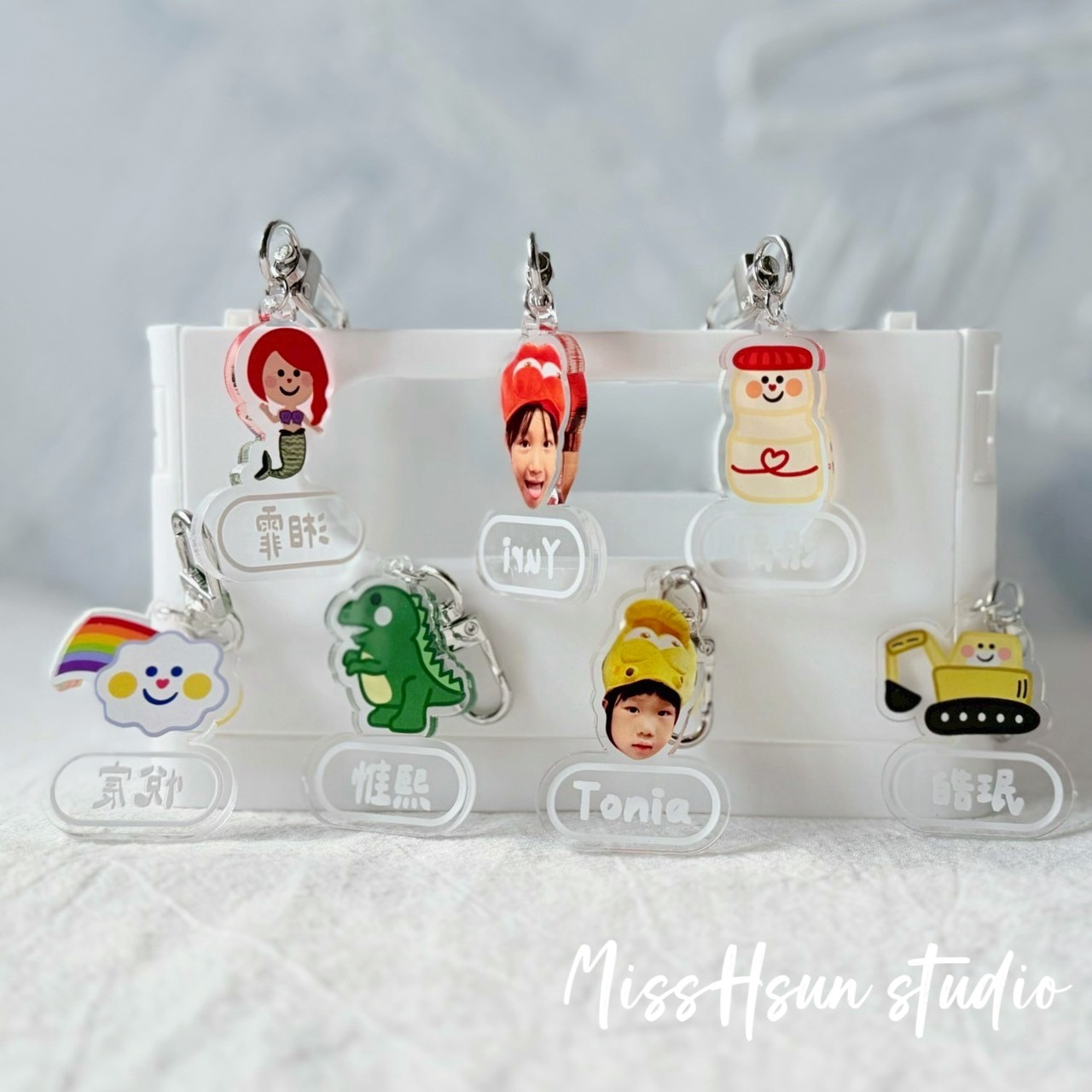 客製｜小夥伴壓克力配件