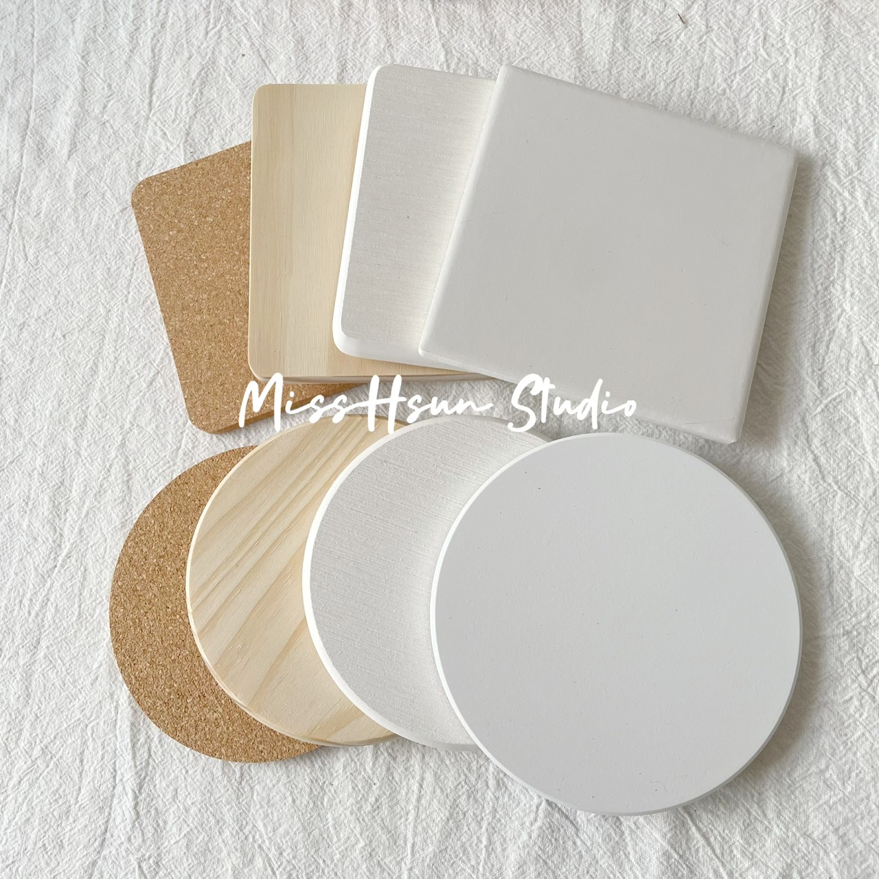 客製｜杯墊(多種材質)