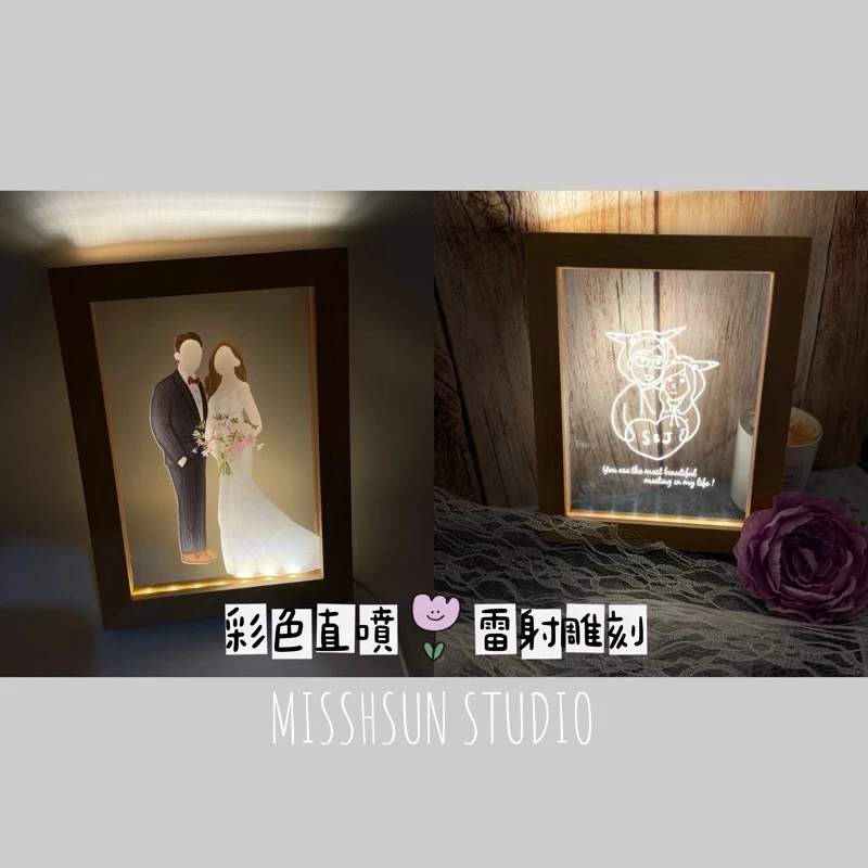 客製｜LED相框｜USB
